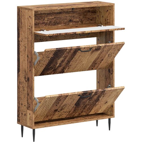  Ormar za cipele HAARLEM 78 x 24 x 103 cm Konstruirano drvo Slike