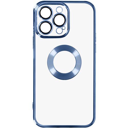 AVIZAR Fleksibilen zašciten ovitek za kamero iz silikonskega gela za iPhone 14 Pro - moder kromiran ucinek, (20714752) Cene
