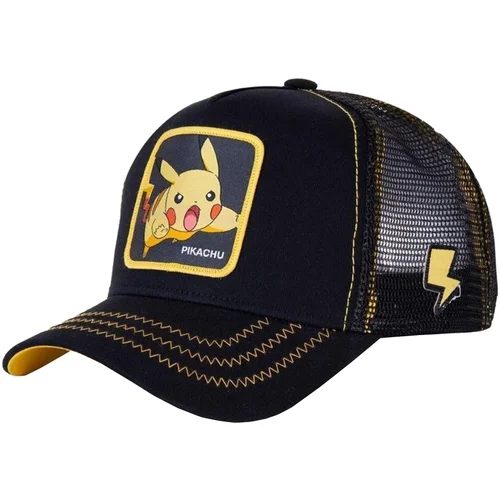 Capslab Freegun Pokemon Pikachu Cap Crna