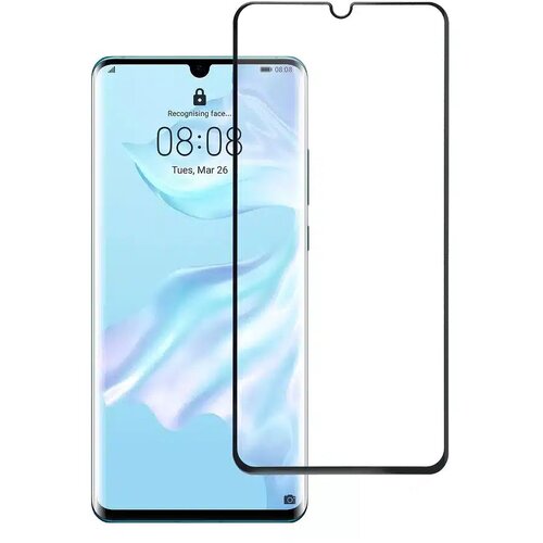 Blue Star 5D kaljeno staklo - za Huawei P30 Pro (full glue/case friendly) - crno Slike
