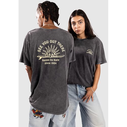 Katin USA Sunny T-shirt black sand wash Cene