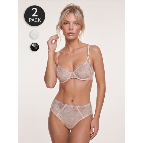 Sinsay Gaćice s vezenom mrežicom 2 pack Slike