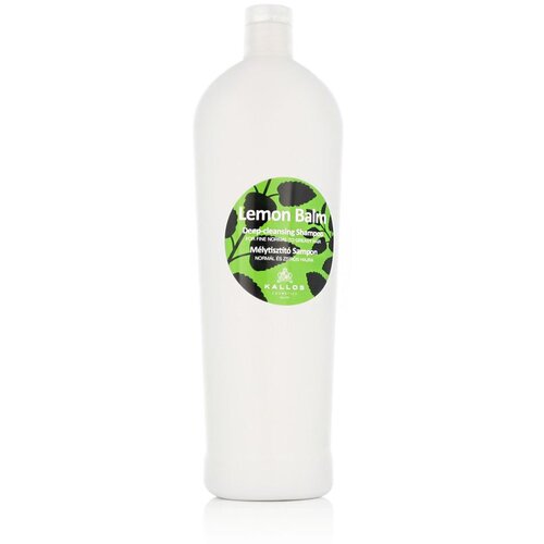 Kallos Cosmetics Lemon Balm &scaron;ampon za mastne lase in lasi&scaron;če 1000 ml za ženske Cene