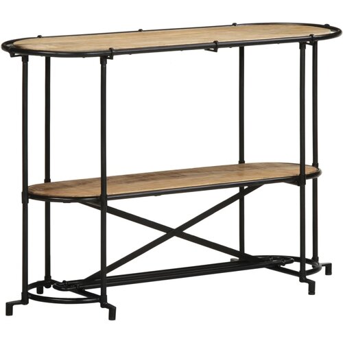 Maison Chic konzolna miza - miza ob steni 110x42x76 cm trden robusten mangov les, (21786127) Slike