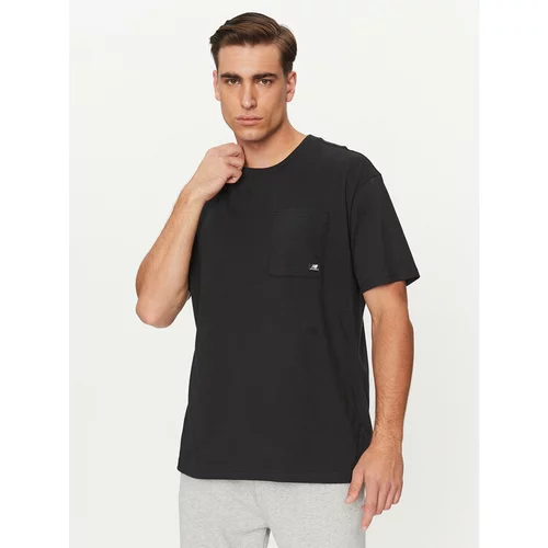 New Balance Majica Essentials Reimagined Cotton Jersey Short Sleeve T-shirt MT31542 Črna Regular Fit