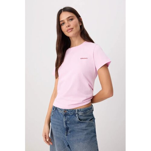 TRENDYOLMILLA ženska majica Twoss26Ts00124, roze Cene