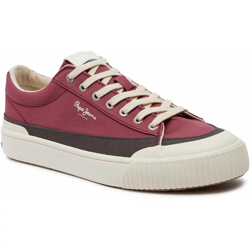 PepeJeans Modne superge Ben Band M PMS31043 Ruby Wine Red 293