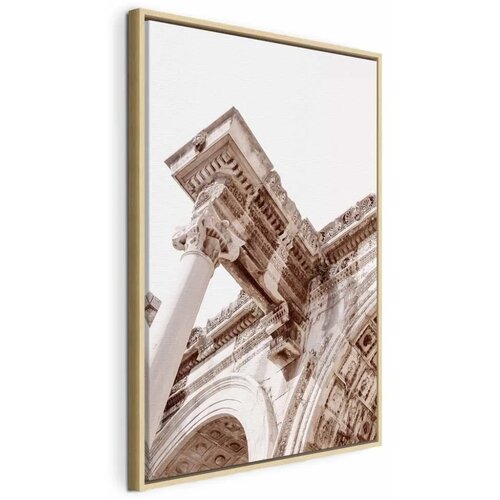  Slika - Temple of Hadrian (1 Part) Vertical 40x60 U prirodnom drvenom okviru Cijene