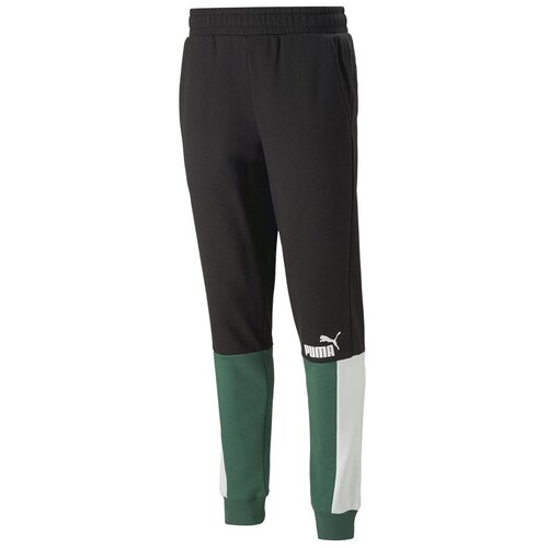 Puma Hlače Ess Block Sweatpants Črna Cene