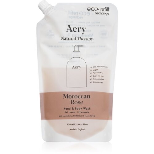 Aery Fernweh Moroccan Rose tekući sapun za ruke i tijelo zamjensko punjenje 300 ml Slike