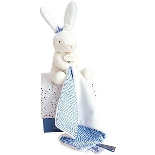 Doudou Plavi zec sa mazilicom 10cm ( DC3514 ) Cene