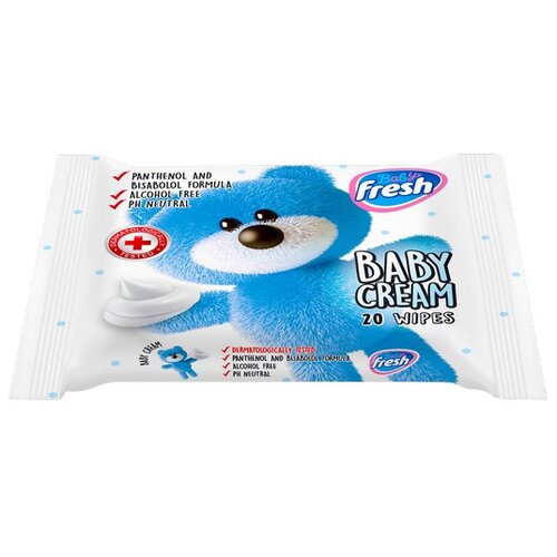Fresh vlažne maramice Baby, Pakovanje od 20 Slike
