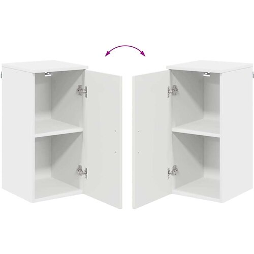 VidaXL Kupaonski ormar Bijelo 30 x 31,5 x 61 cm Konstruirano drvo Slike