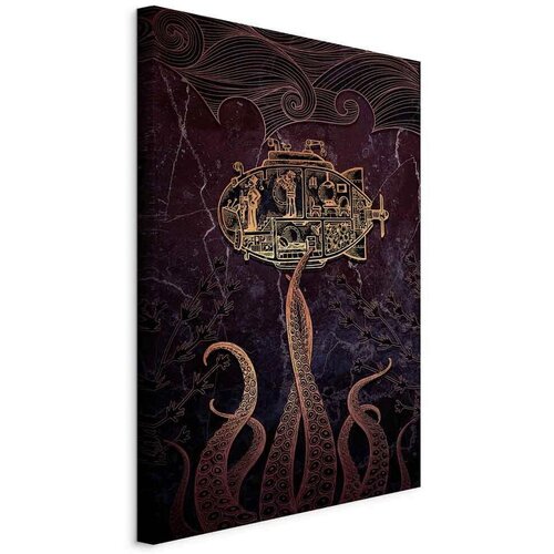 Artgeist Slika Na Platnu Golden Submarine Cene
