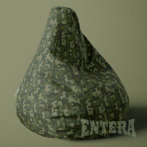 ENTERA Lazy bag - Vojnički, maskirni tamno zeleni dezen - 032 Slike