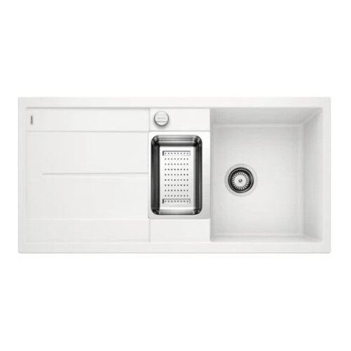 Blanco sudoper METRA 6 S SILGRANIT BIJELA, PRIBOR 18/10, s dalj. upr. Cene