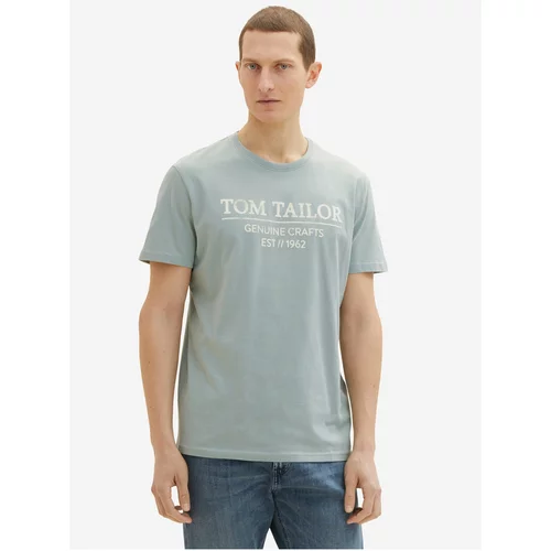 Tom Tailor Light Blue Men's T-Shirt - Men's