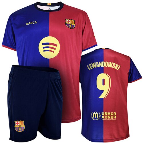  Lewandowski 9 FC Barcelona Home replika komplet otroški dres Cene
