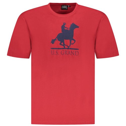 U.S. Grand Polo Club US Grand Polo Mu&amp;scaron;ka Majica Kratkih Rukava Crvena Slike