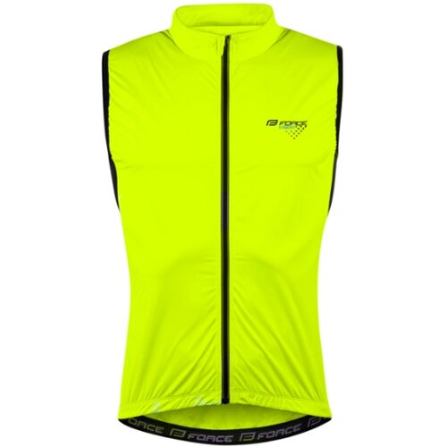 FORCE TEXTIL Prsluk FORCE VISION, windstopper, fluo S Cene