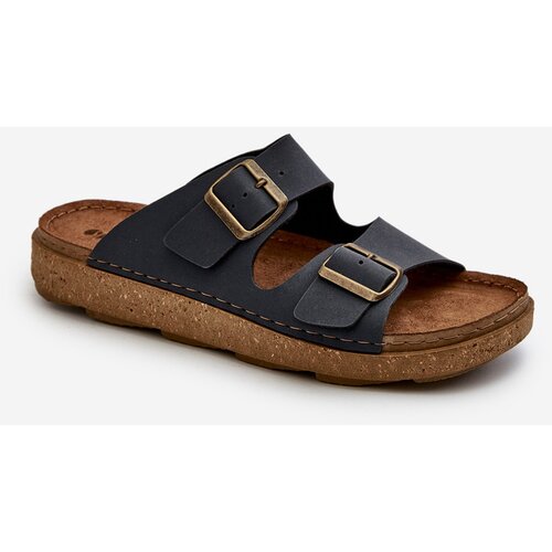 Inblu Light Comfortable Men's Flip-Flops with Buckles Cene