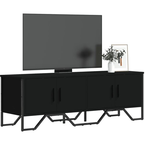 vidaXL TV ormarić crni 122 x 34 x 41 cm od konstruiranog drva Cijene