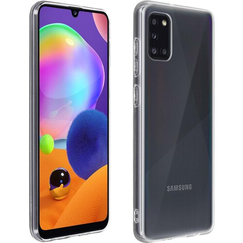 AVIZAR Silikonski gel ovitek za Samsung Galaxy A31, tanek in odporen - prozoren, (20719540) Cene