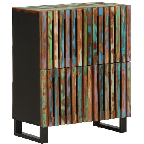 VidaXL Komoda 60x34x75 cm trden akacijev les Slike