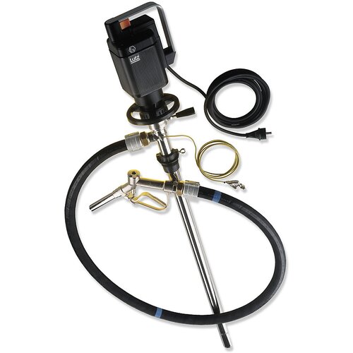 Lutz Komplet električne črpalke za sode, za topila, zaščita pred eksplozijo, izpiranje ostankov, dodatna oprema ob dobavi sestavljena Cene