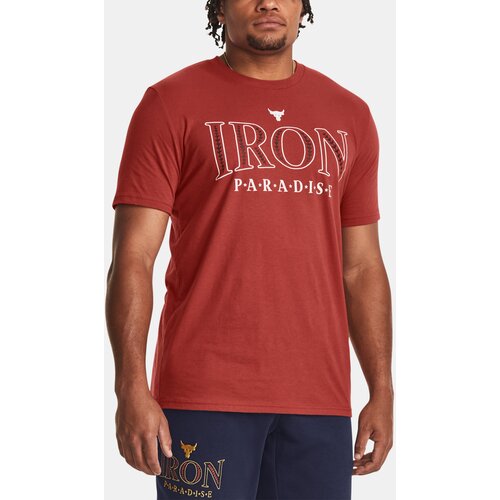 Under Armour T-shirt UA PJT ROCK IRON SS-RED - Men&amp;#039;s Slike