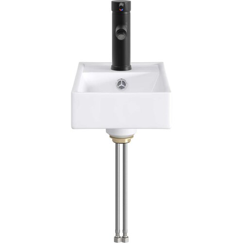  Umivaonik za kupaonicu Mat Crna 40,5 x 22,5 x 11,5 cm Metal Slike