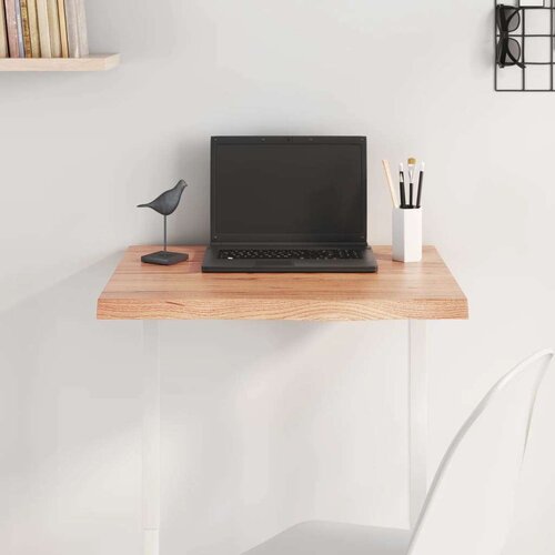 Stolna ploča svjetlosmeđa 60x40x(2-4) cm tretirana hrastovina Cijene