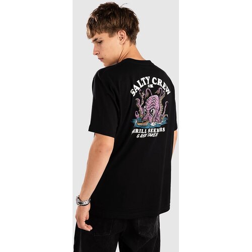 Salty Crew Kraken Monst T-shirt black Slike