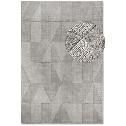 Villeroy &amp;amp; Boch Siva ročno tkana volnena preproga 160x230 cm Ursule &amp;ndash; Slike