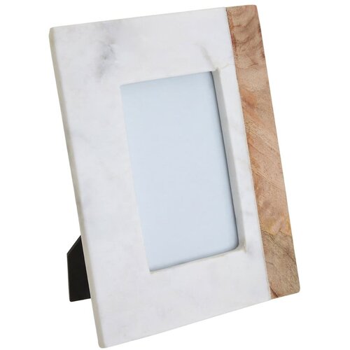 Premier Housewares Bel/naraven kamnit okvir 18x23 cm Sena – Cene