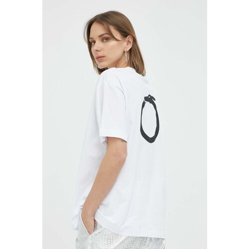Trussardi Pamučna majica boja: bijela Slike