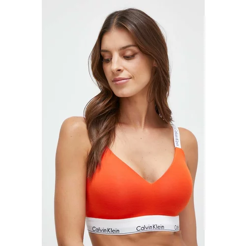 Calvin Klein Underwear Grudnjak boja: narančasta, bez uzorka