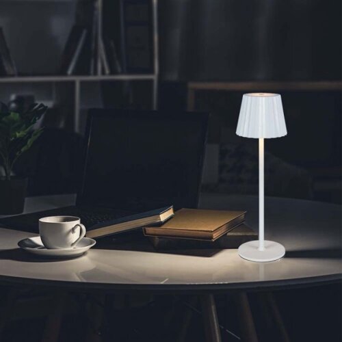  LED prigu&amp;scaron;iva punjiva stona lampa LED/4W/5V 3000-6000K 1800 mAh bela Slike