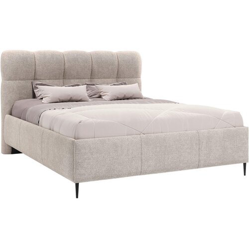Boxxx OBLAZINJENA POSTELJA 160 cm x 200 cm , tekstil bež Slike