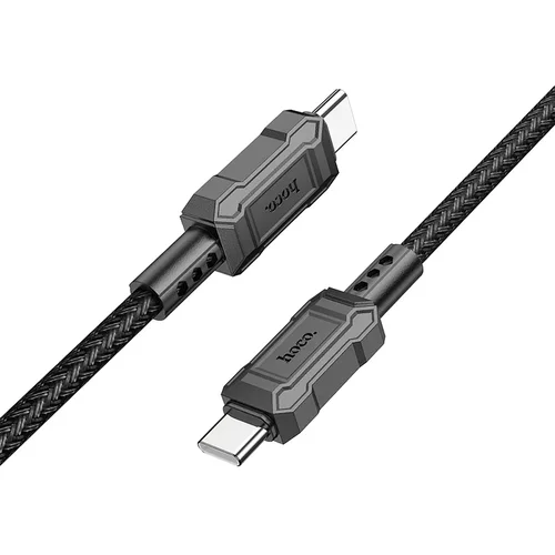  Podatkovni / polnilni kabel - Type-C <--> Type-C - Hoco X94 Leader - 1m - črni