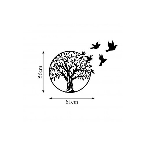 Wallxpert tree and birds Slike