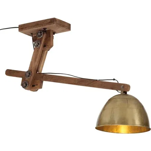  Stropna svjetiljka 25 W antikna mjedena 105x30x65-108 cm E27