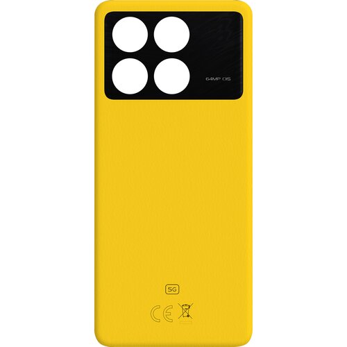 Xiaomi Pokrov baterije za Poco X6 Pro Originalni servisni paket, Rumena, (5000221034) Cene