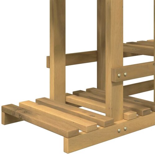  Stalak za biljke Bijela 93 5 x 25 x 91 5 cm Čvrsto drvo akacije - Bijela 93 5 x 25 x 91 5 cm 5 nivoa Cijene