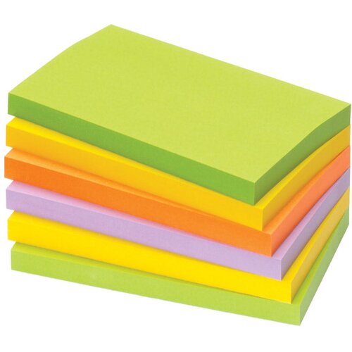 Blok samoljepljiv 125x75mm 100L Spring Global Notes 5855-76 neon sortirano Cijene