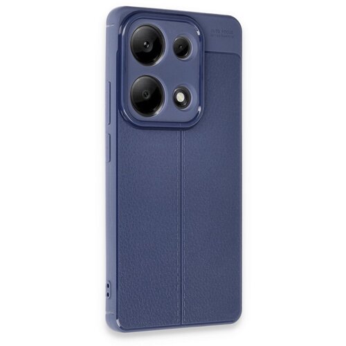  silikonska futrola imitacija koze NO4 za xiaomi redmi note 13 pro 4G teget Slike