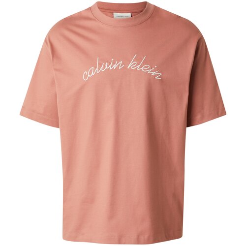 Calvin Klein Jeans Majica korala / bela Slike