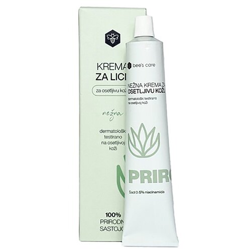 Bee s care nežna krema za lice za osetljivu kožu bees care 50ml Slike