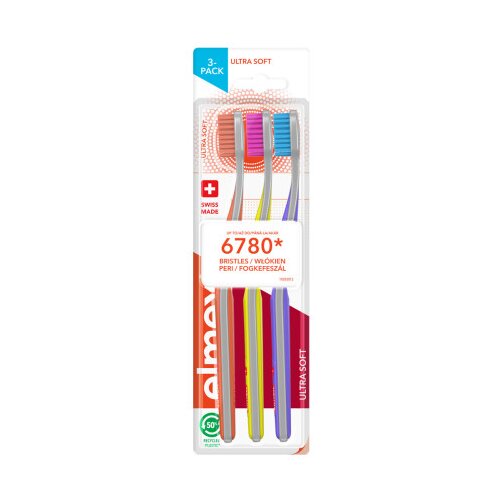 Elmex komplet zobnih &amp;scaron;četk - Ultra Soft Tootbrush 3 Pack Slike