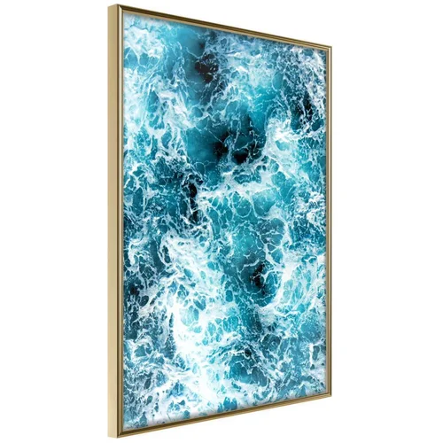  Poster - Sea Foam 40x60